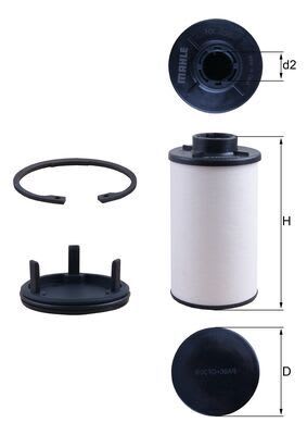 BMW 2 Series F22 S55 Automatic Transmission Oil Filter With Gasket