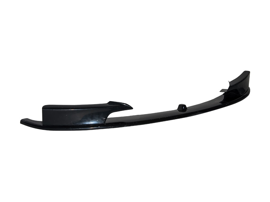 BMW 3 Series F30 2012-2018 Bumper Spoyleri Front; Piano-Black (OEM/Plastik) -M-Tech- -///M-Performance- 2012-18