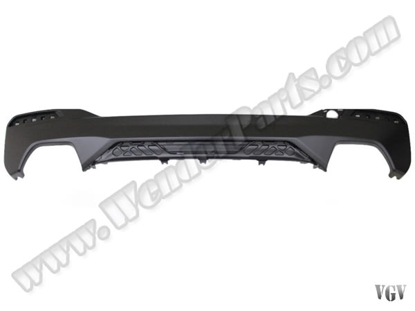 BMW 5 Serisi G30 2016-2018 Tampon Difüzörü Arka; <O-O> Egz.Çıkışlı -///M-Performance- 2017-20