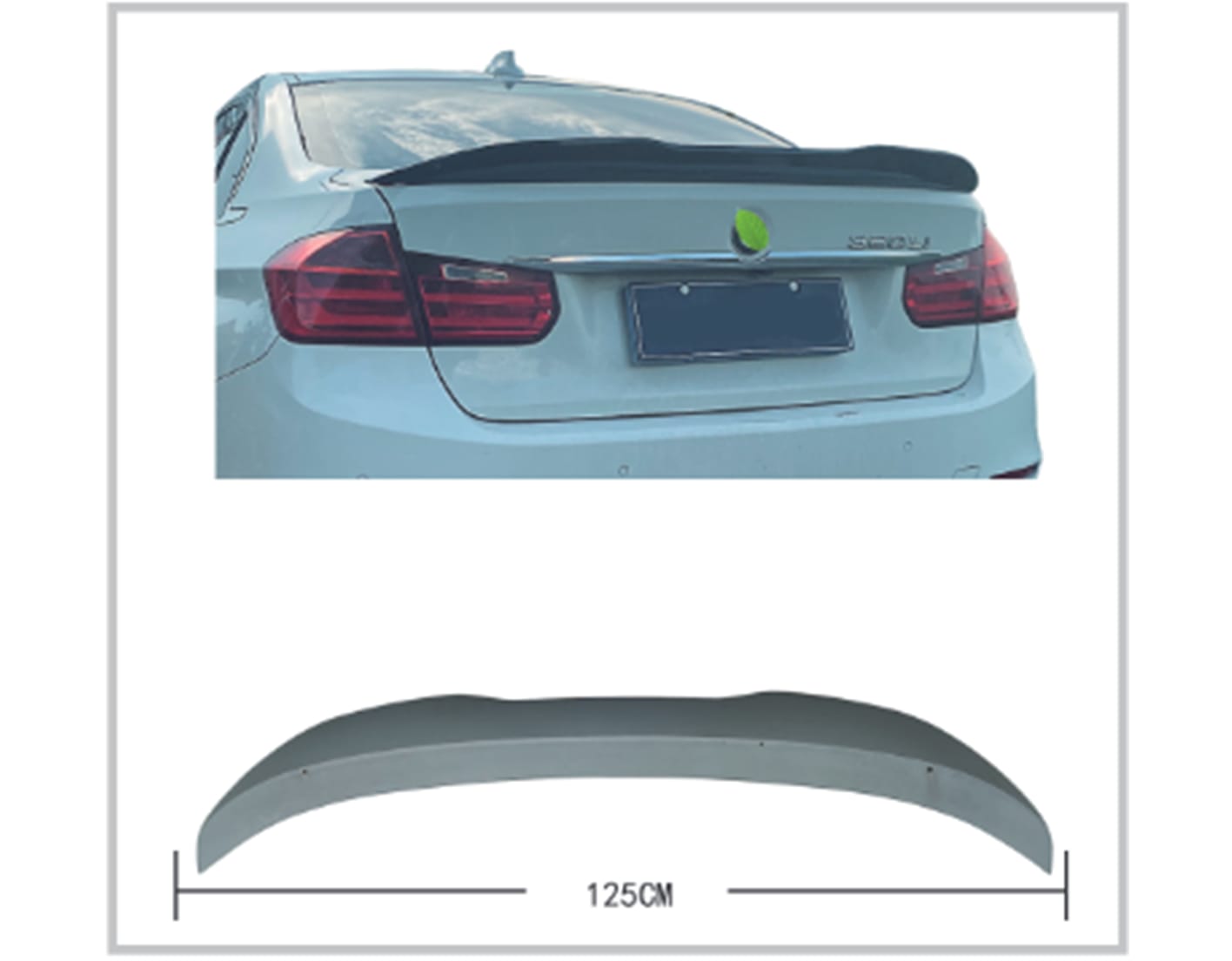 BMW 3 Serisi F30 2012-2018 Tavan Spoyleri -PSM-STYLE-