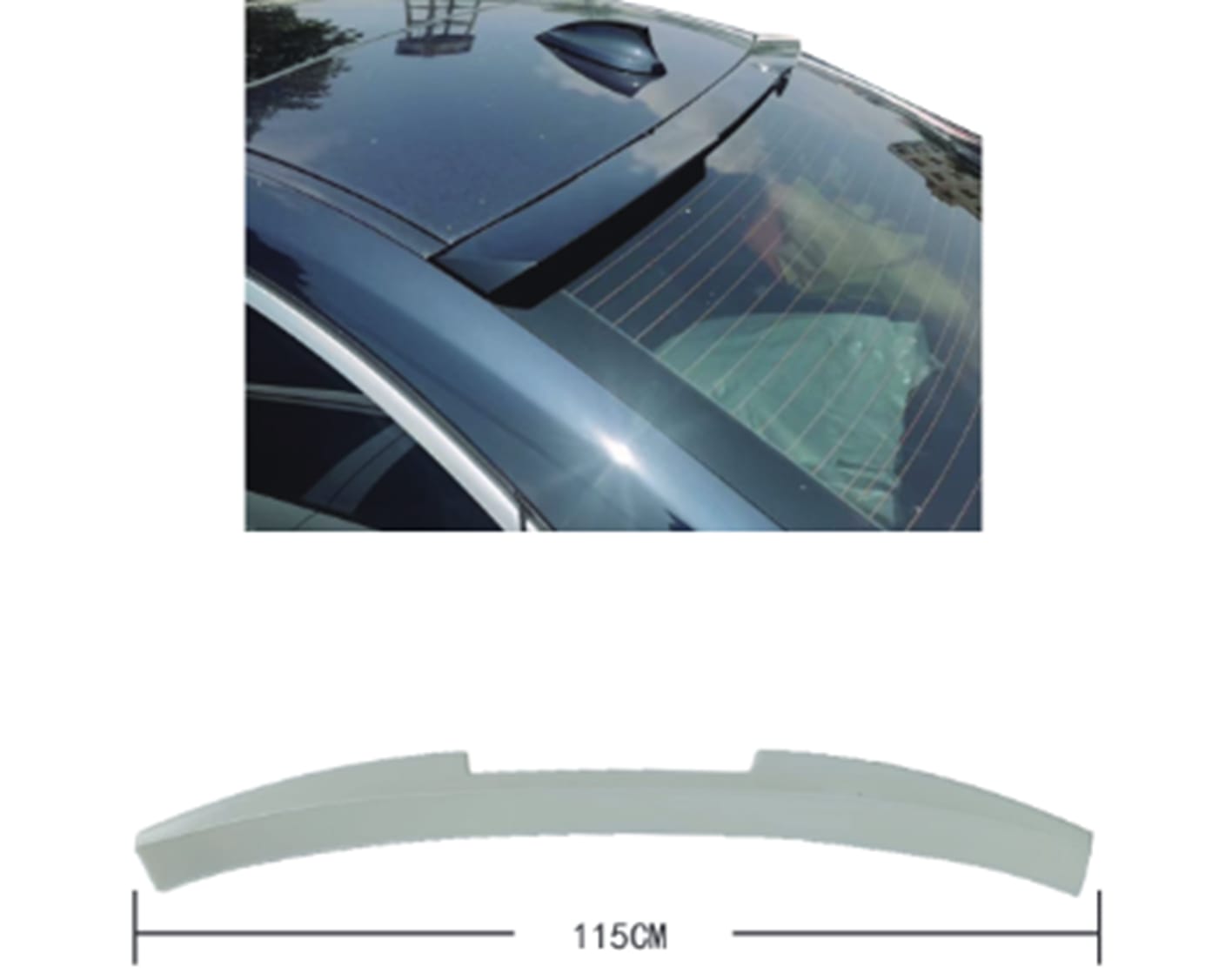 BMW 3 Serisi F30 2012-2018 Tavan Spoyleri -///M4-STYLE-