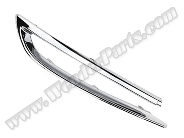 BMW 5 Series F10 2009-2016 Bumper Chrome Trim Rear Left -Luxury- 2014-16