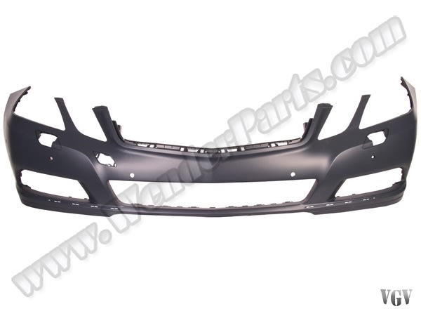 Mercedes E Series W212 2009-2016 Bumper Front; Headlight Washer, Park Sensor