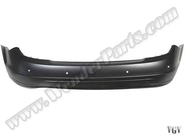Mercedes C Series W204 2007-2013 Bumper Rear; Park With Sensor