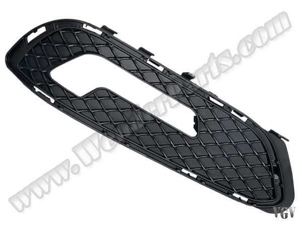 Mercedes E Series W212 2009-2016 Bumper Grille Front Right; Closed