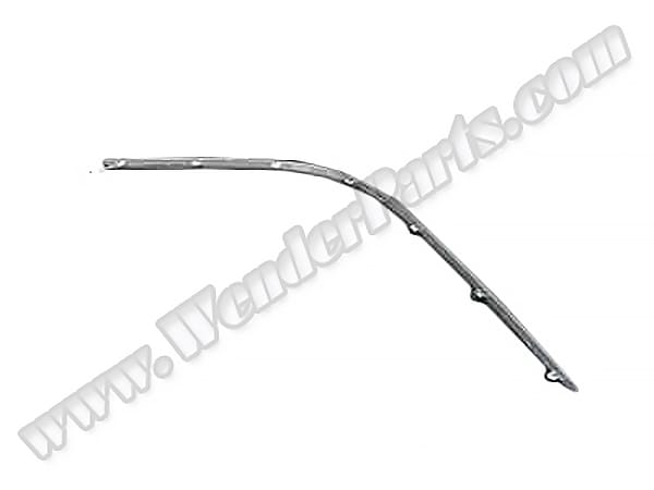 Mercedes C Series W204 2007-2013 Bumper Chrome Trim Rear Left