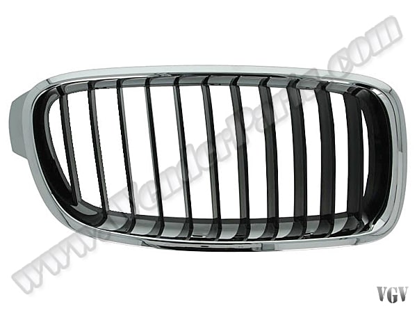 BMW 3 Serisi F30 2012-18 Panjur Sağ Krom/Siyah