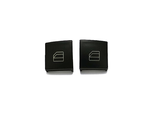Mercedes C-Class W204 Glass Button Cover Set:2ad Front Left
