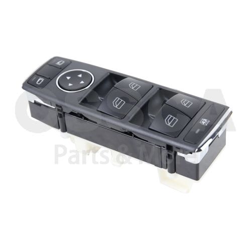Mercedes C-Class W204 Window Switch Left Front without Folding