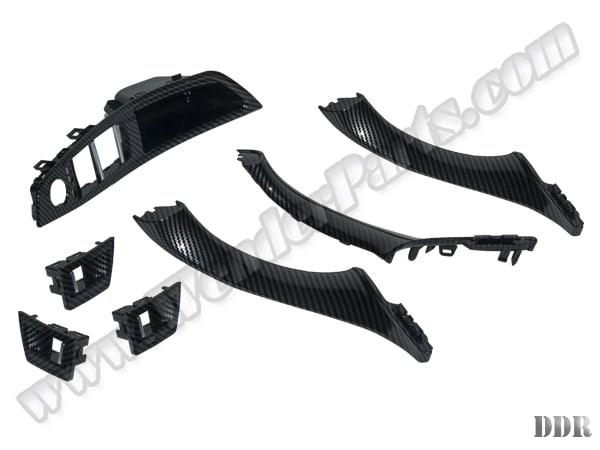 BMW 5 Serisi F10 2009-2016 Kapı Tutamak Seti Ön&Arka; Karbon