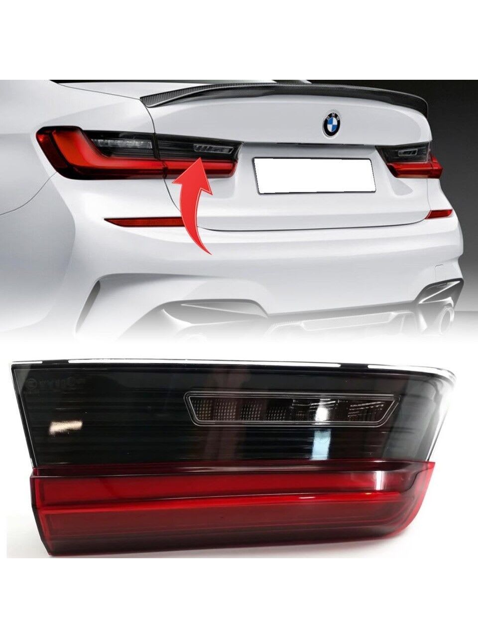 BMW 3 Serisi G20 2018- Stop Lambası İç Stop Sol