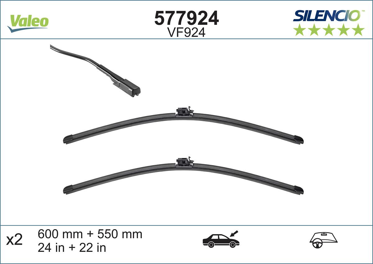 Mercedes E-Serisi W213 Ön Silecek Seti
