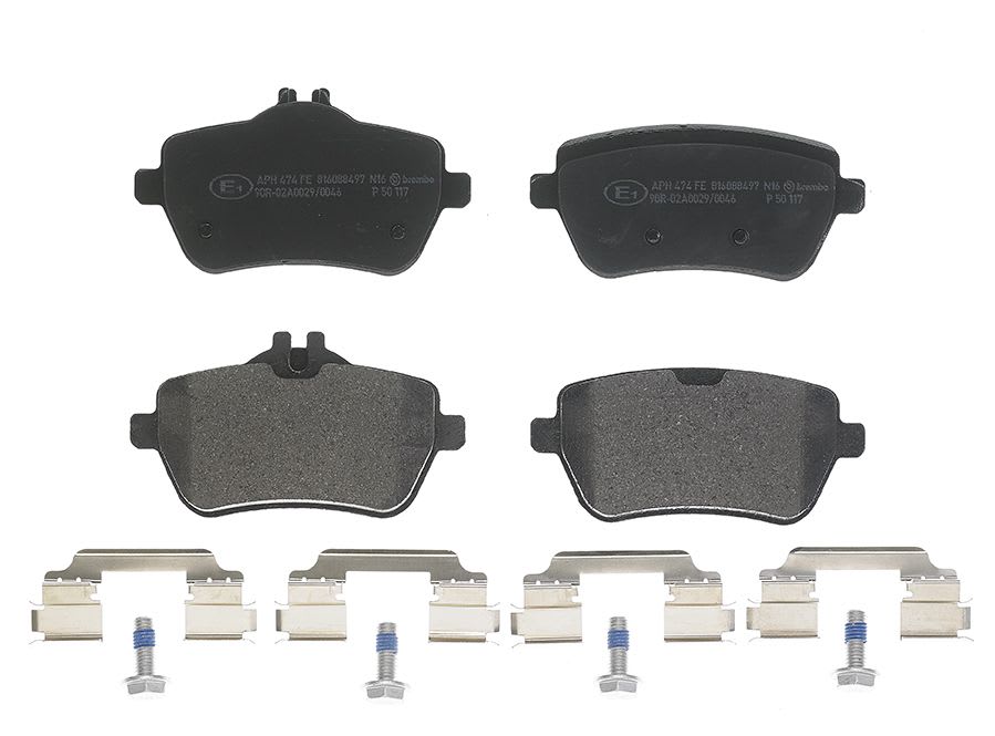 Mercedes S Series W222 S 300 BlueTEC Hybrid / h Rear Brake Brake Pad