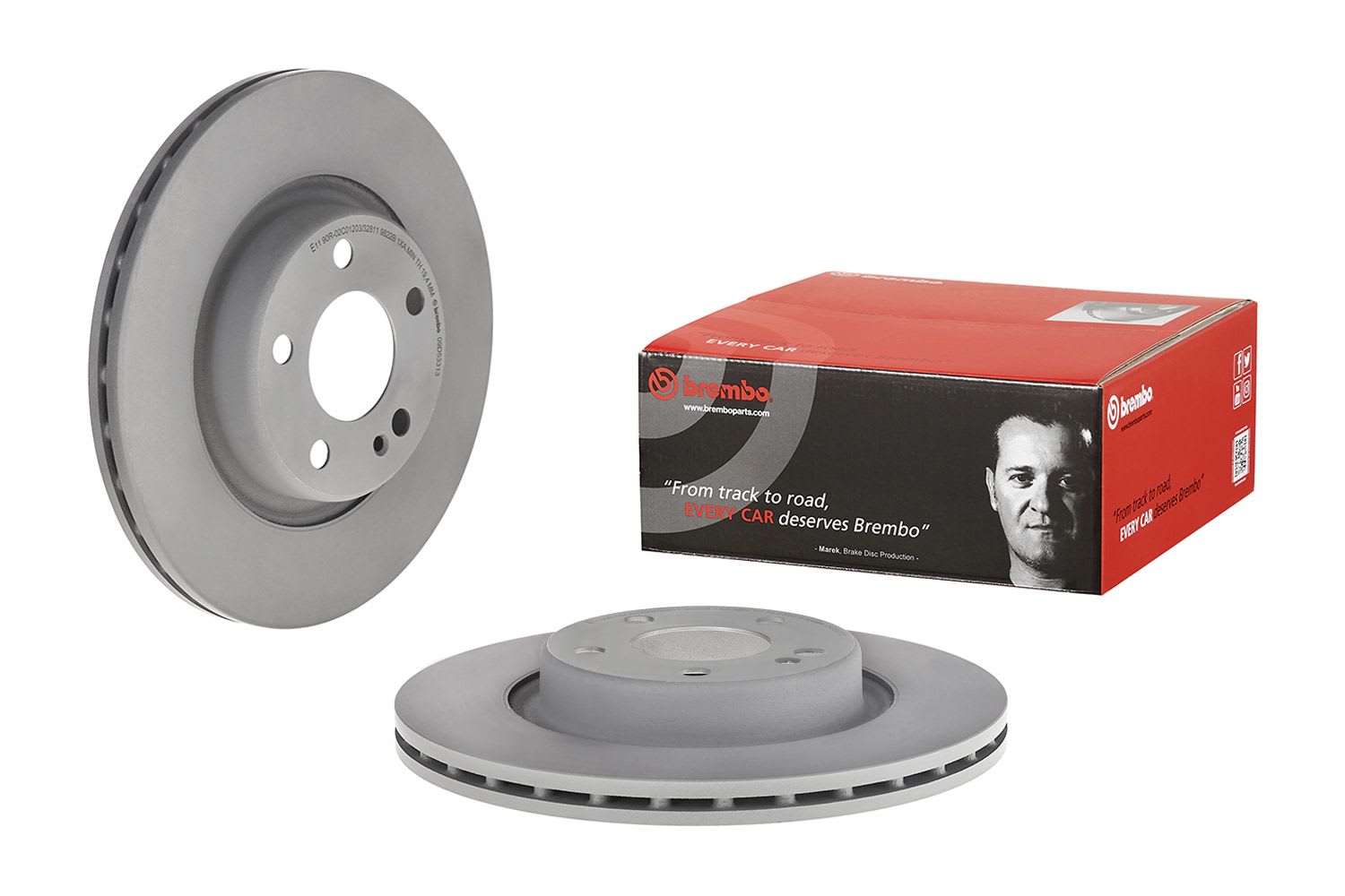 Mercedes C Series W205 C 400 4-matic Rear Brake Disc Vented