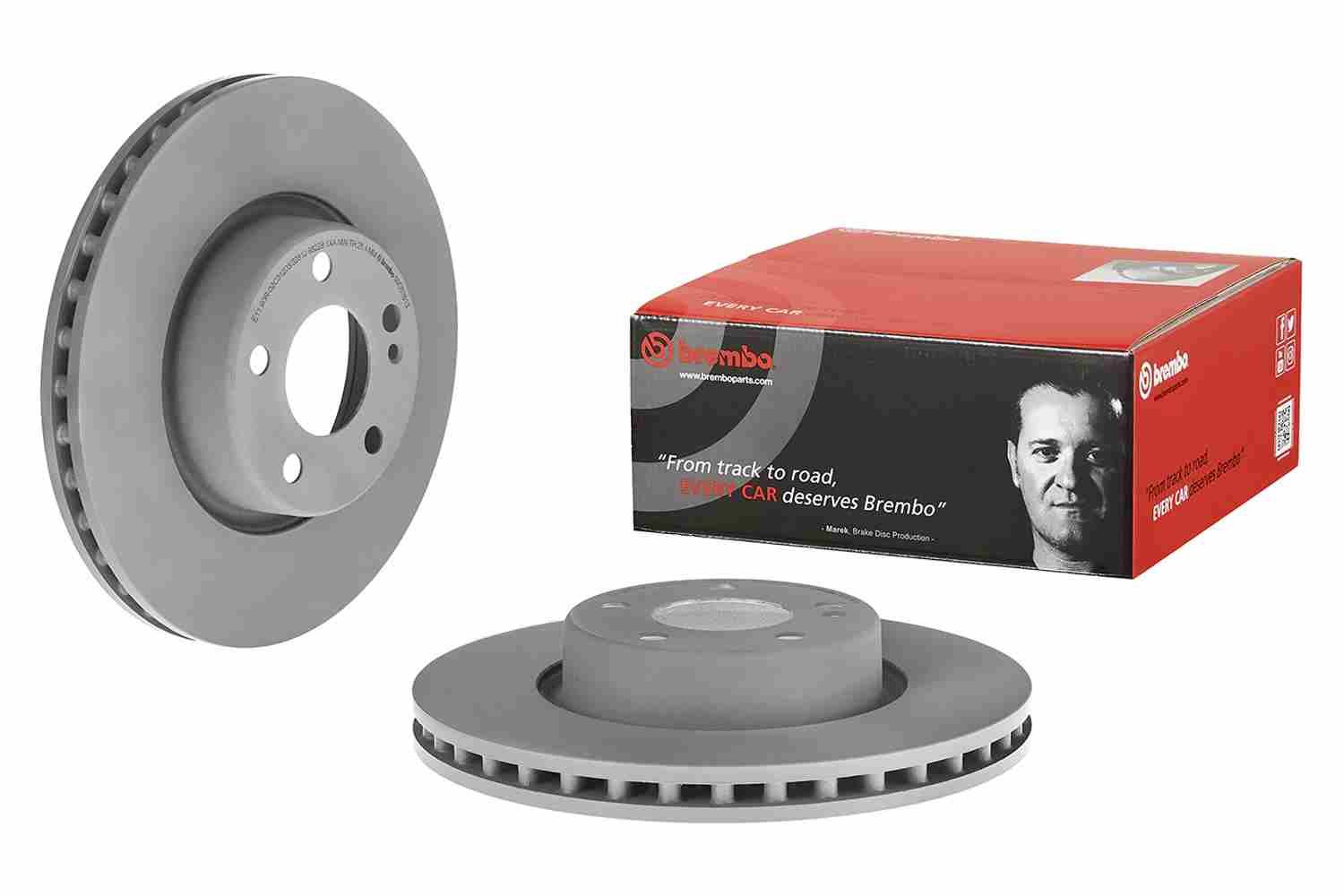 Mercedes C Series W205 C 200 4-matic Front Brake Disc Ventilated