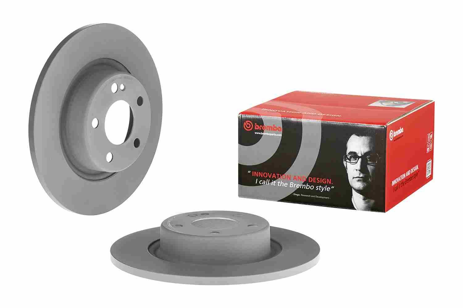 Mercedes C Series W205 C 200 Rear Brake Disc