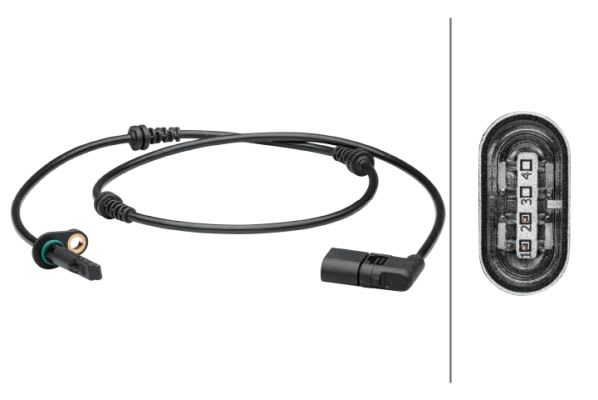 Mercedes C Series W205 ABS Sensor Front