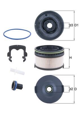 Mercedes C Series W205 C 200 d OM654 Fuel Filter