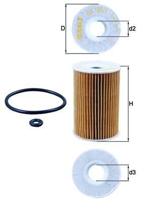 Mercedes A Series W168 A 160 M166 Oil Filter