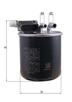 Mercedes A Series W176 A 180 CDI BlueEFFICIENCY OM607 Fuel Filter