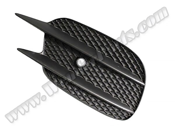 Mercedes E Series W213 AMG 2017- Bumper Grille Front Left; Closed, Park With Sensor