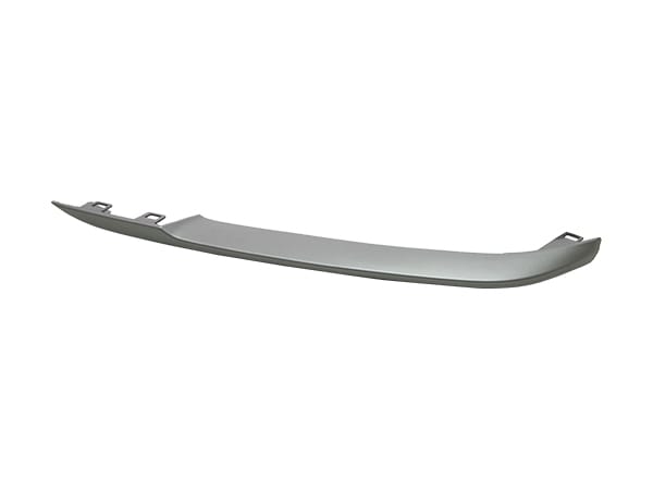 BMW 5 Series G30 2016-2018 Bumper Grille Trim Front Right; Matte-Aluminum -Basis- 2017-20