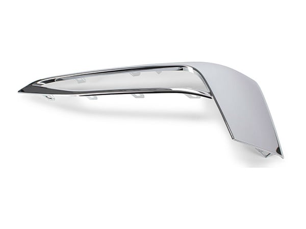 BMW 5 Series G30 2016-2018 Daytime (Fog) Headlight Frame Left; Chrome -Luxury- 2017-20