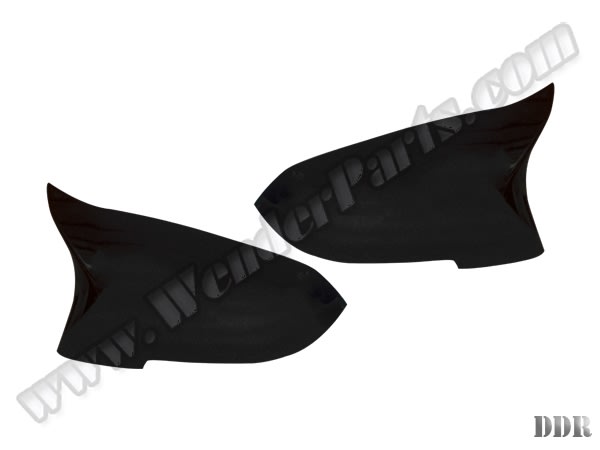 BMW 5 Series F10 LCI Mirror Cover Set Piano-Black- ///M4