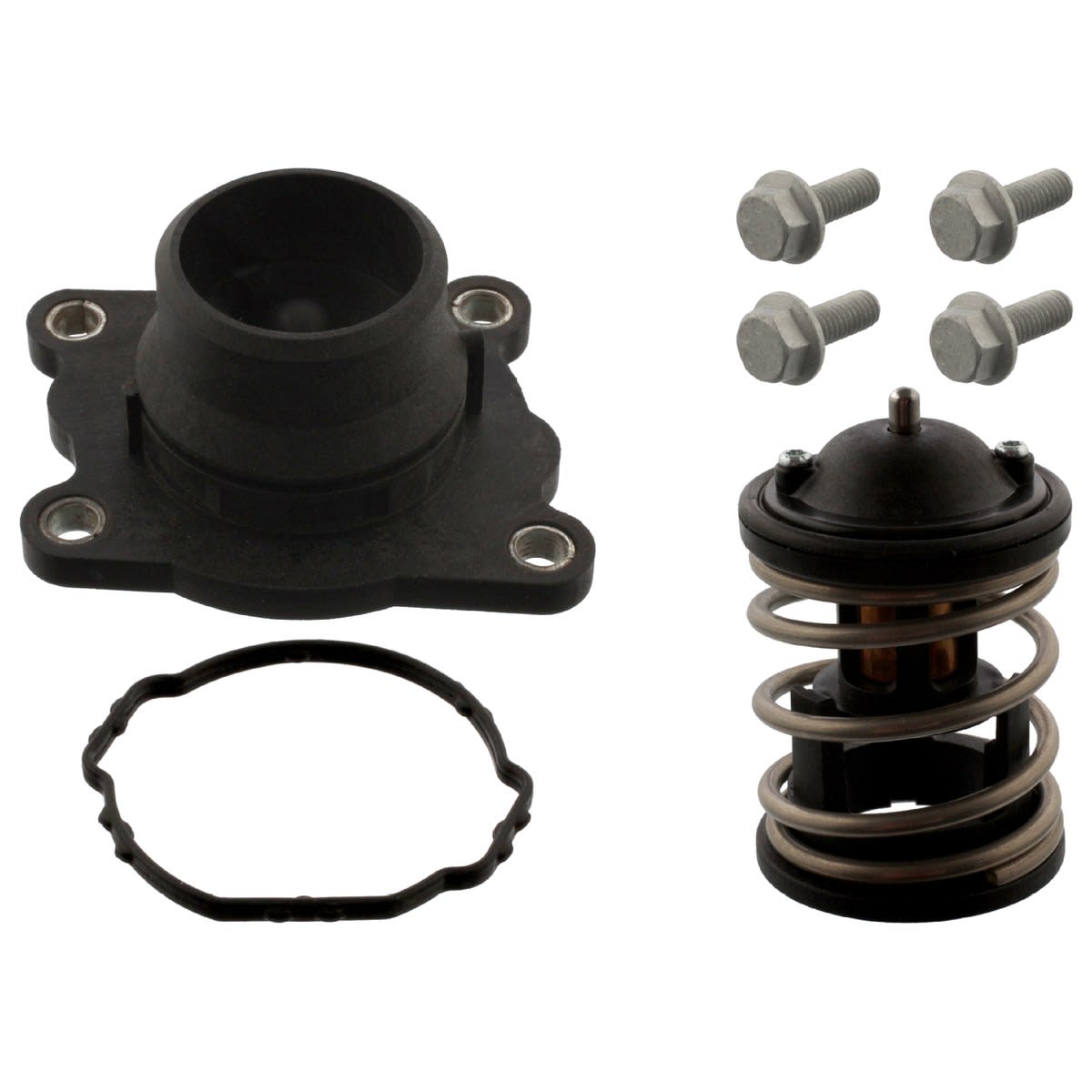 BMW 5 Series F10 N57 Thermostat with Housing and Gasket