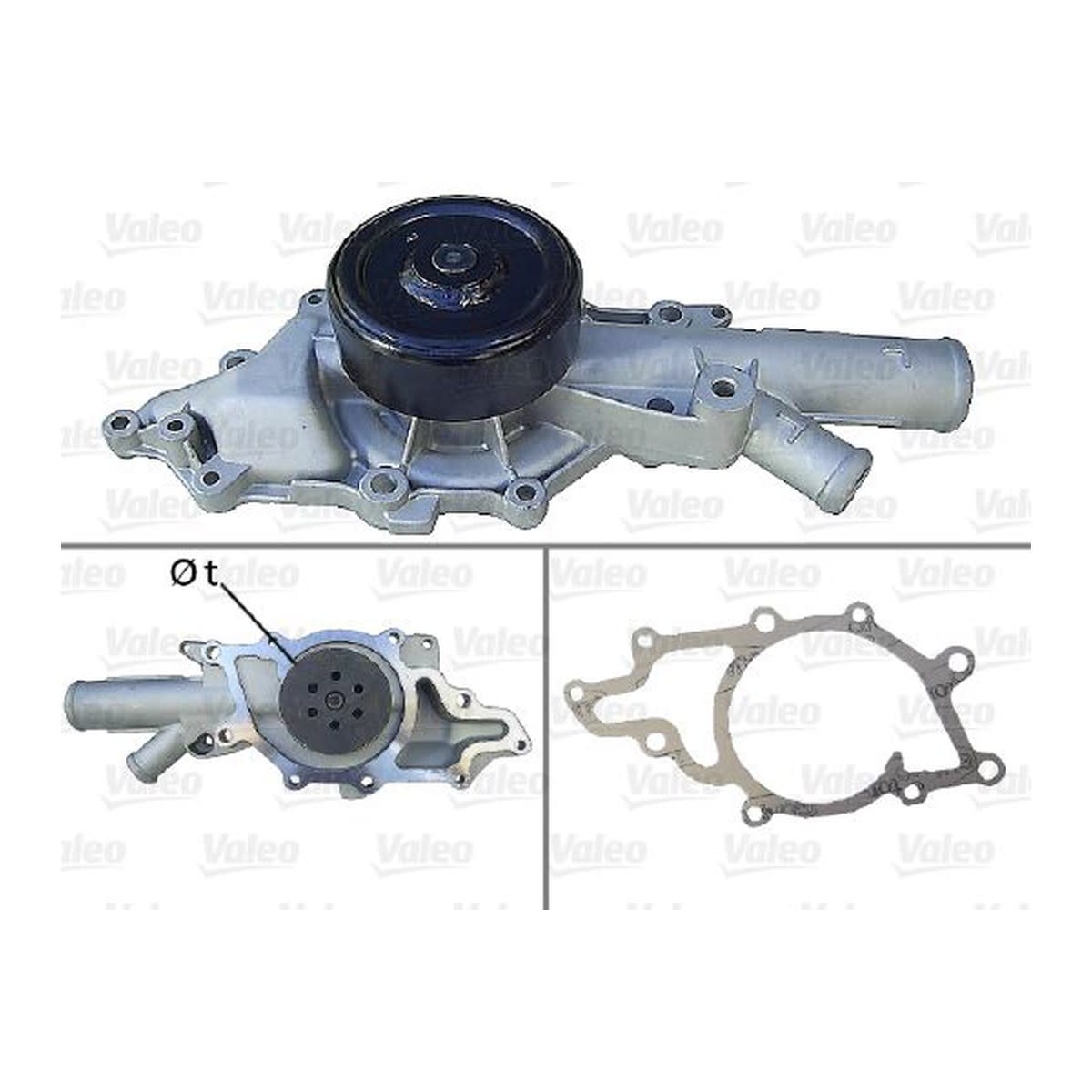 Mercedes GL Series W166 OM651 Water Pump