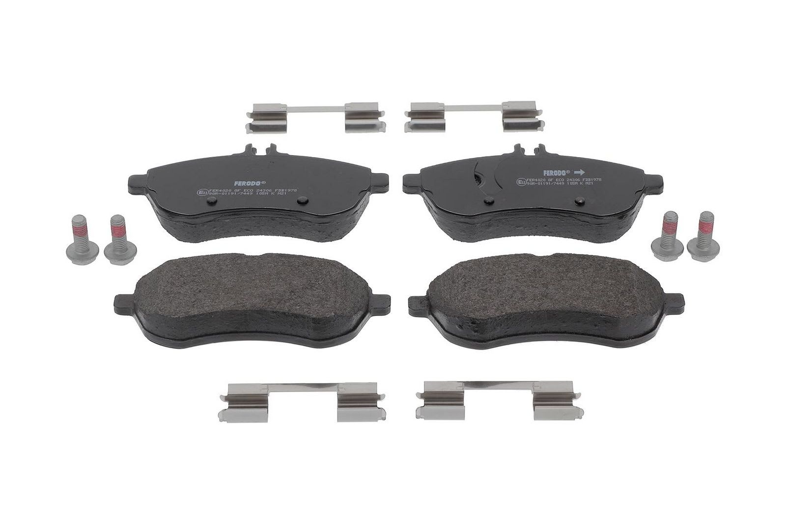 Mercedes C-Class W204 M271 Front Brake Pads