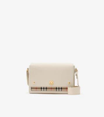 Burberry Note Bag (Vintage Check/Soap Beige) - image 1