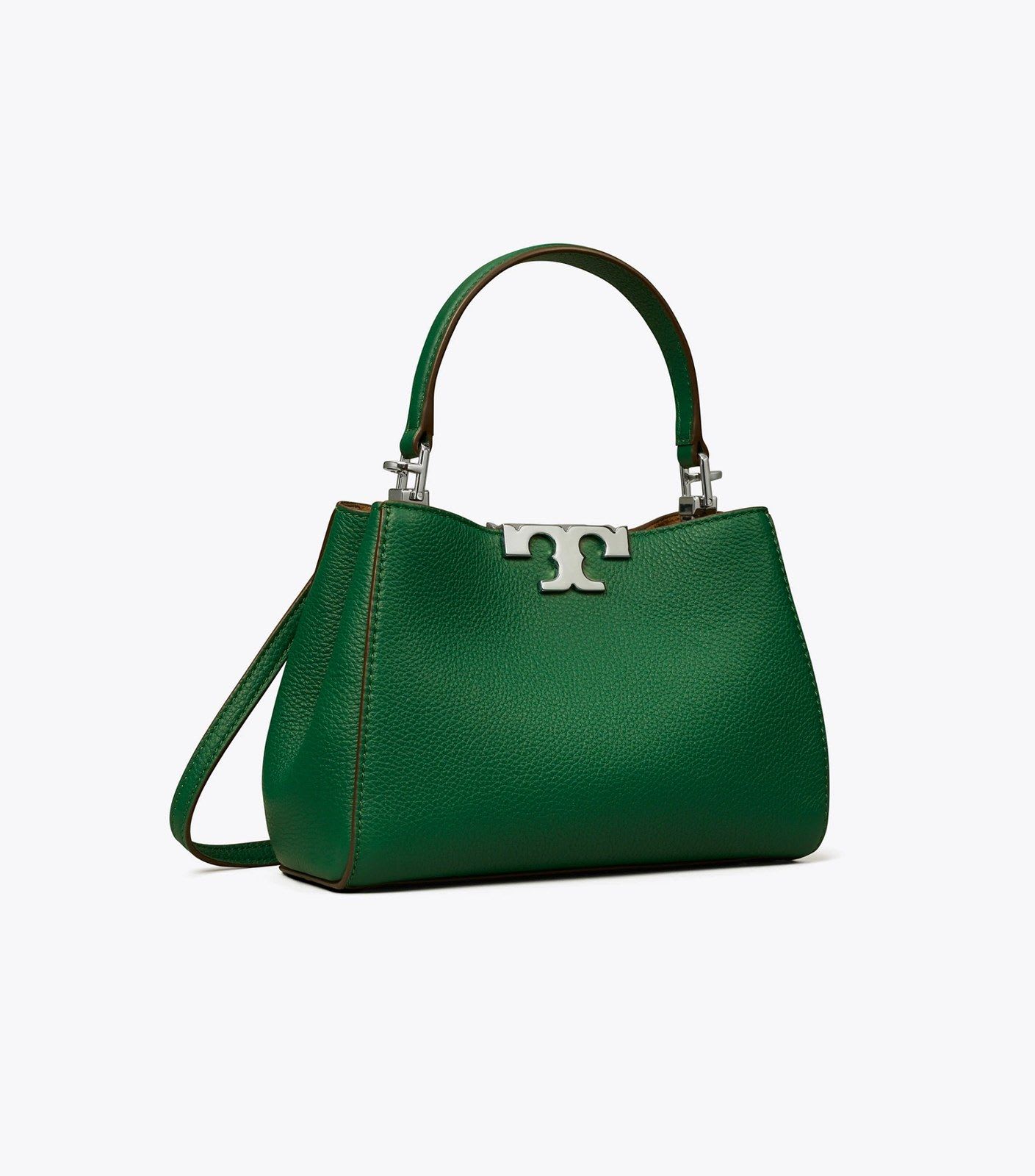 Tory Burch Mini Eleanor Soft Satchel (Dark Kale) - image 1