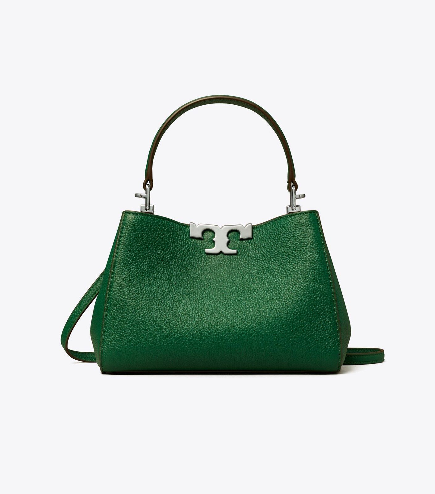 Tory Burch Mini Eleanor Soft Satchel (Dark Kale) - image 2