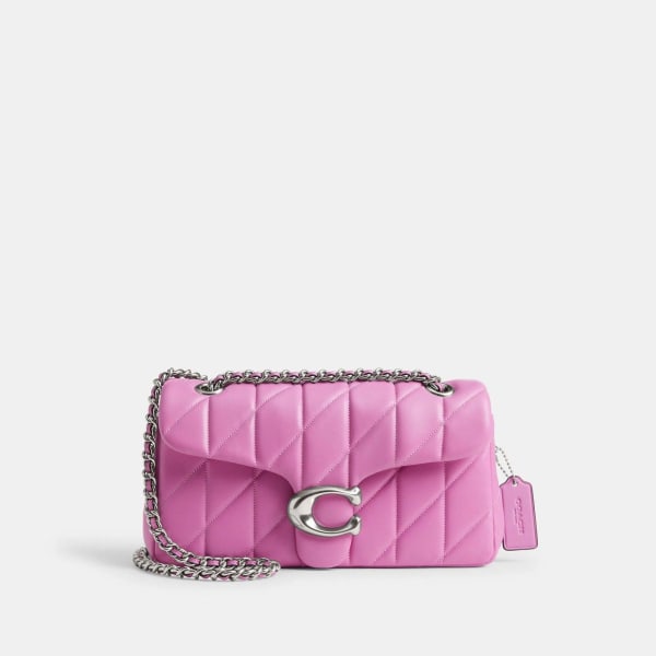Coach Tabby Shoulder Bag 26 with Quilting (Fuchsia) - image 1