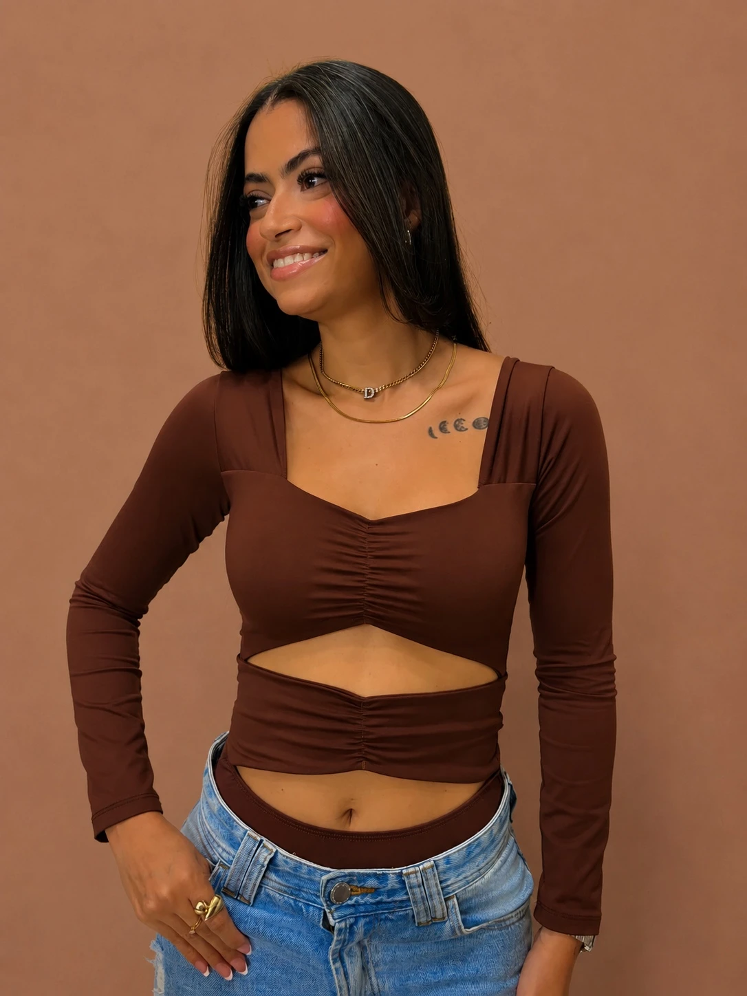 Body Caraiva Marrom