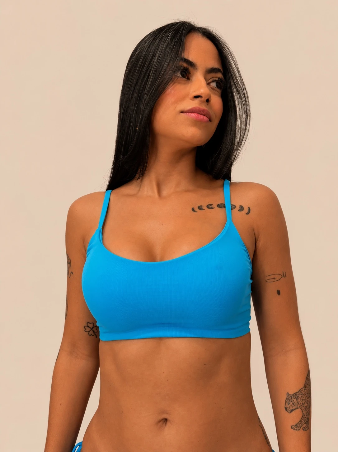Top Camboinhas Azul