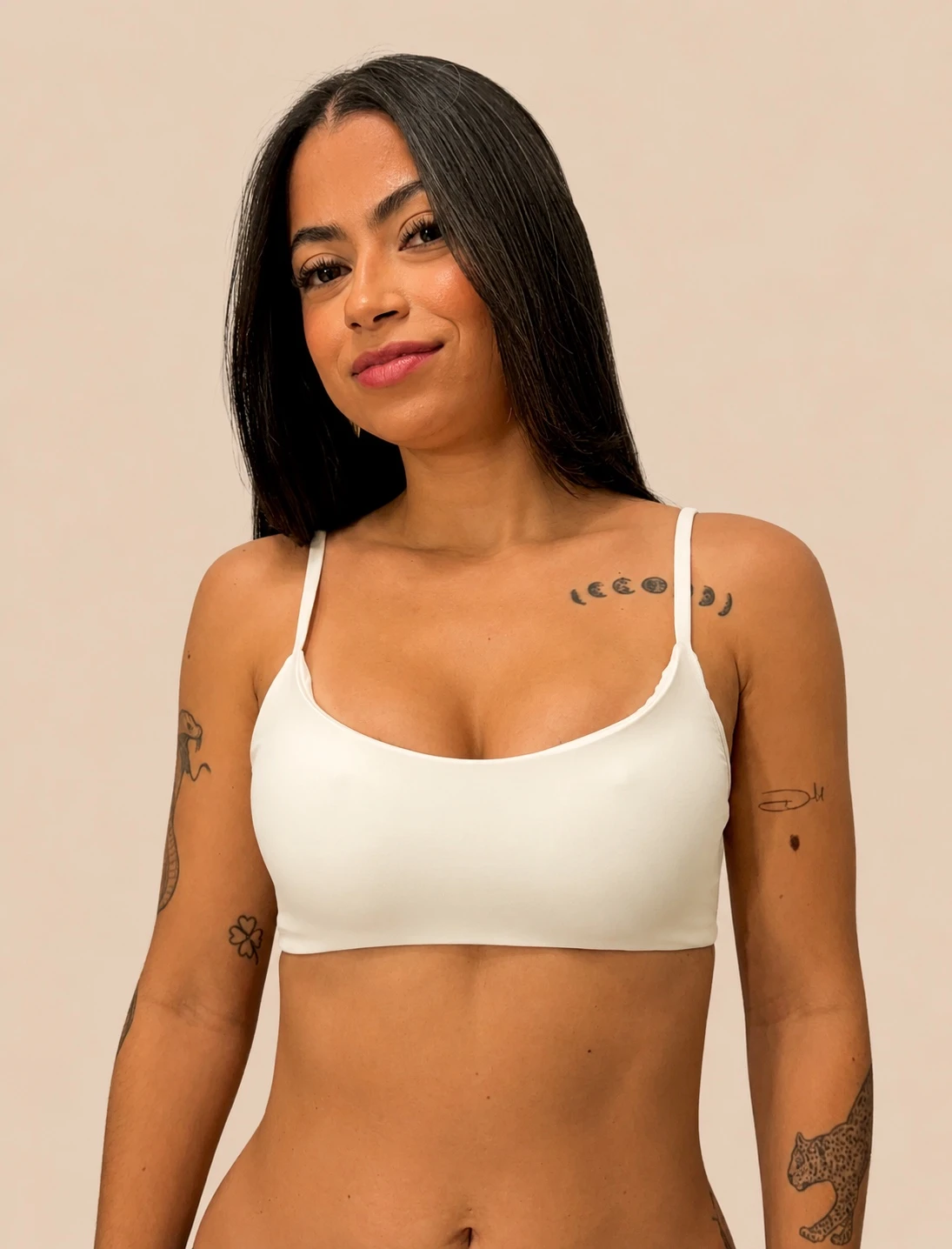 Top Camboinhas Off White