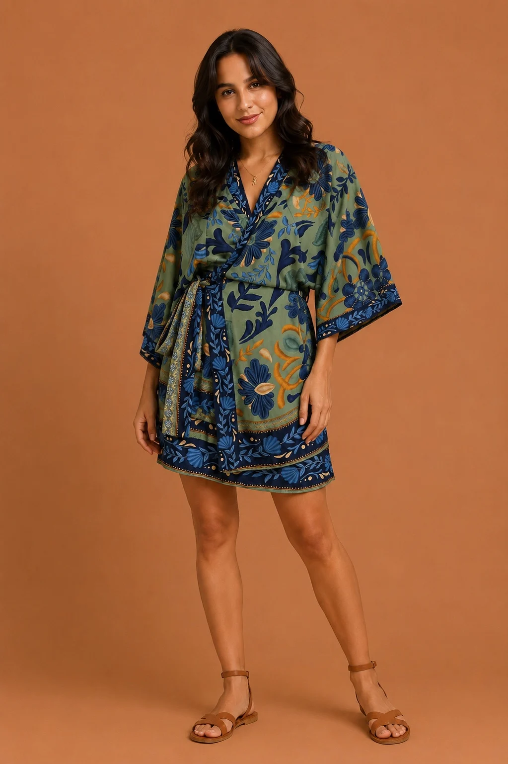 Vestido Kimono maresia