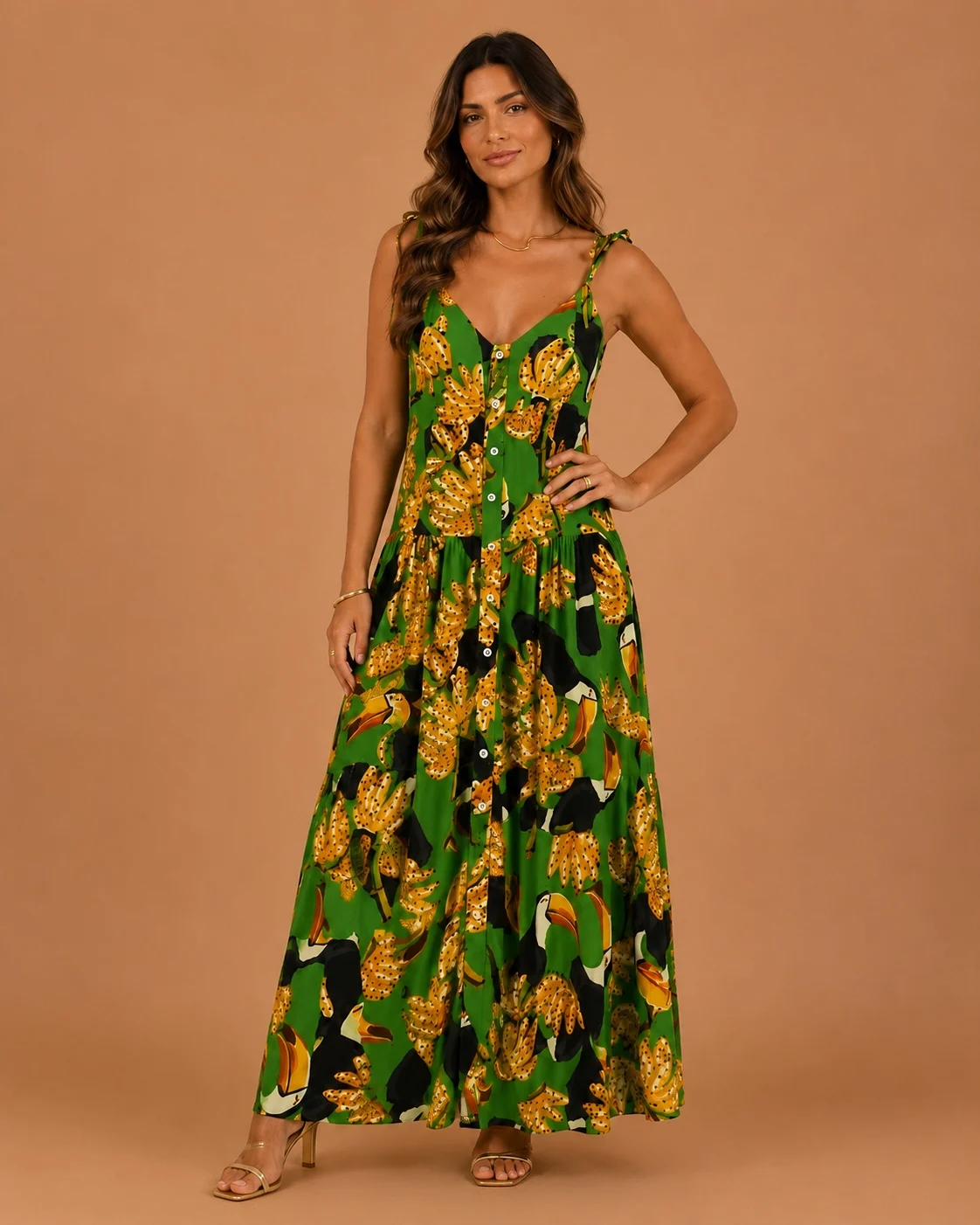Vestido Longo toucanana