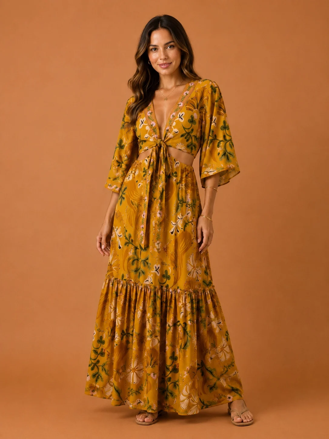 Vestido longo Helena