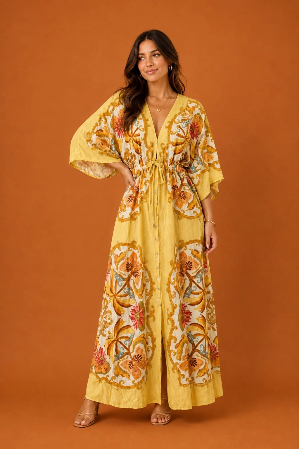 Vestido lenço Amazônia