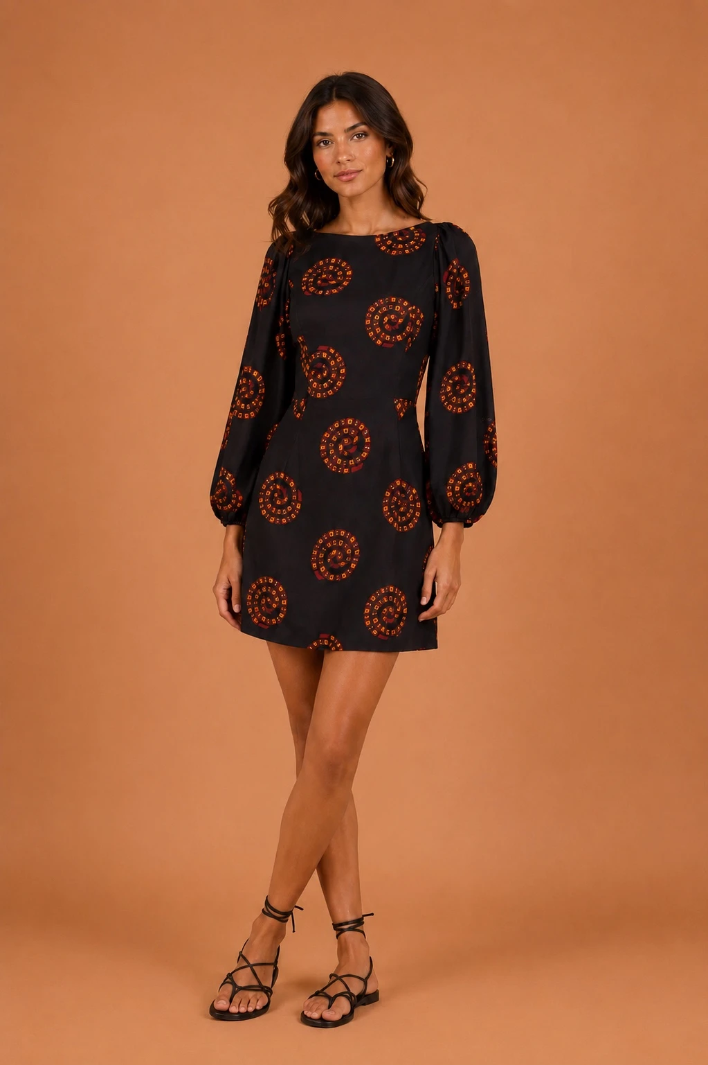 Vestido cobra coral