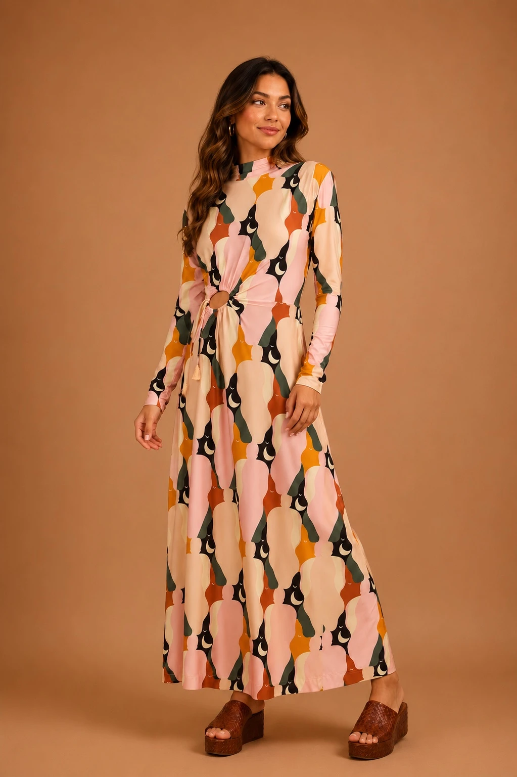 Vestido cropped goli beijo