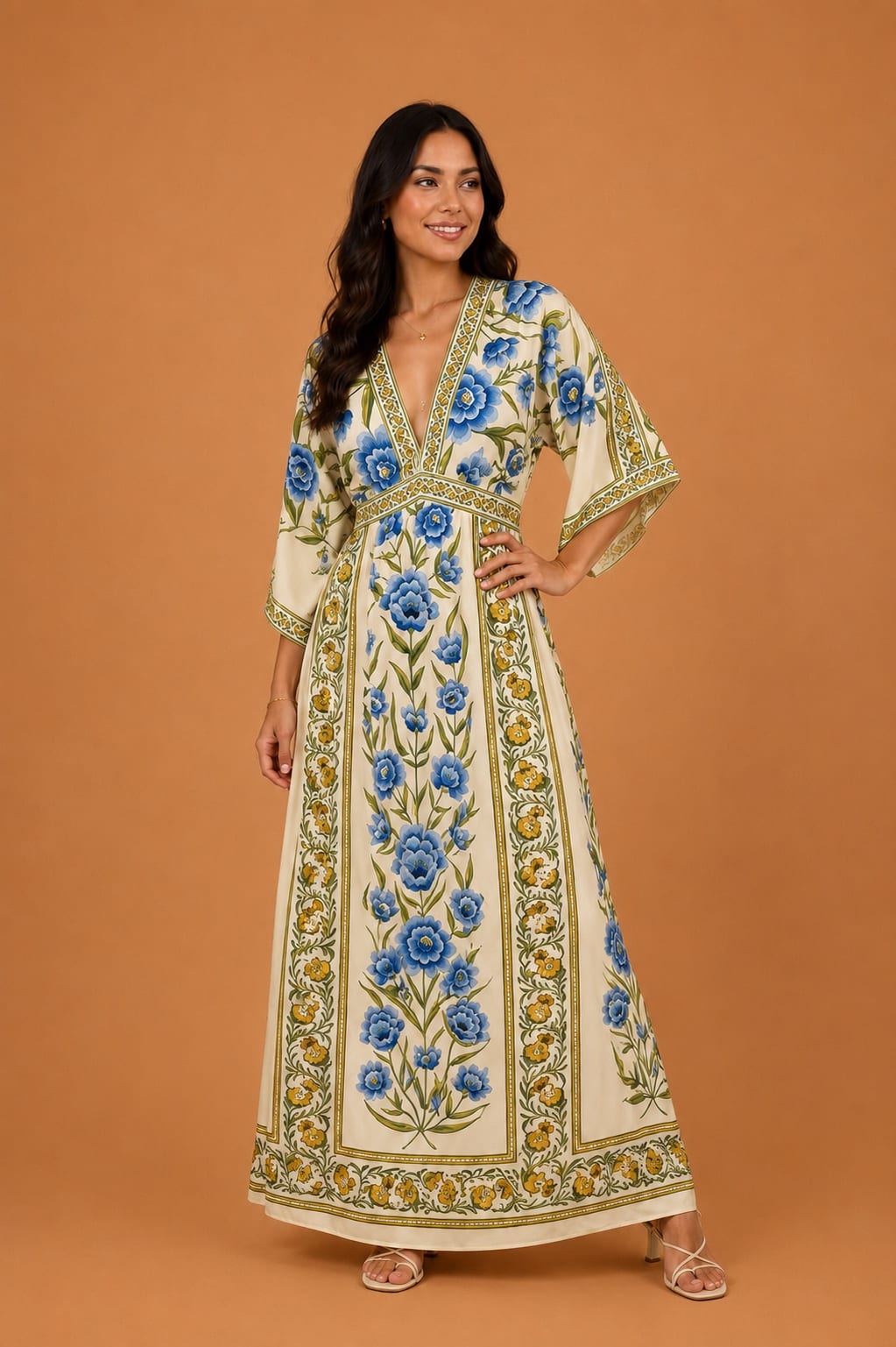 Vestido cropped manga puglia