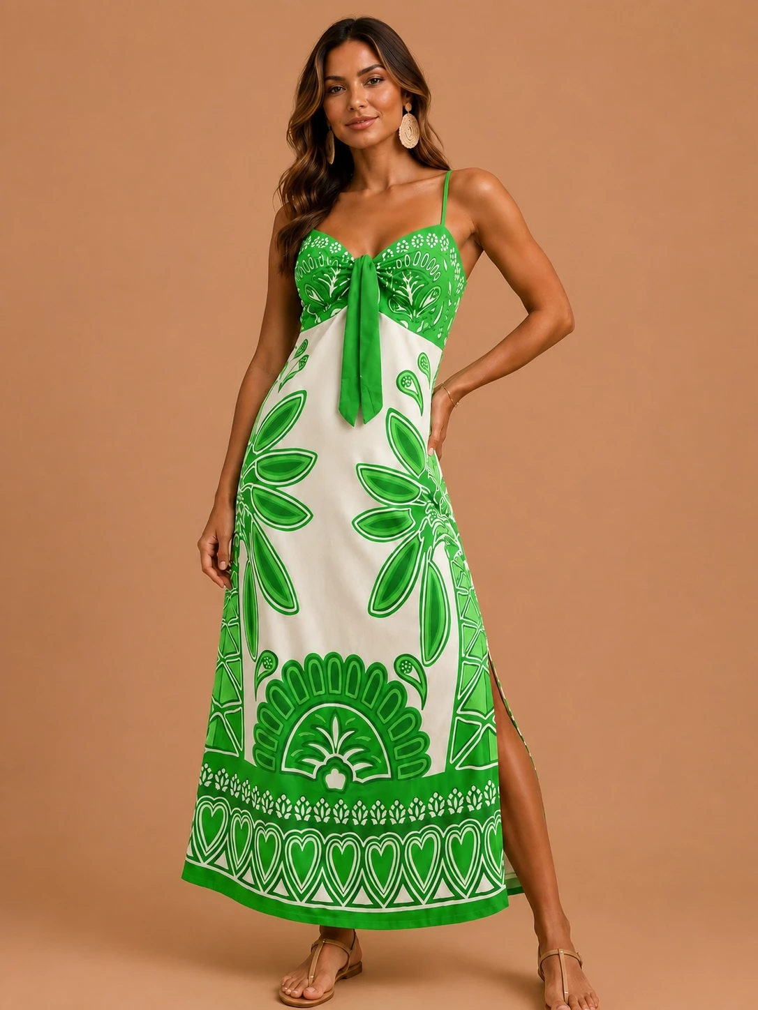 Vestido coqueiro