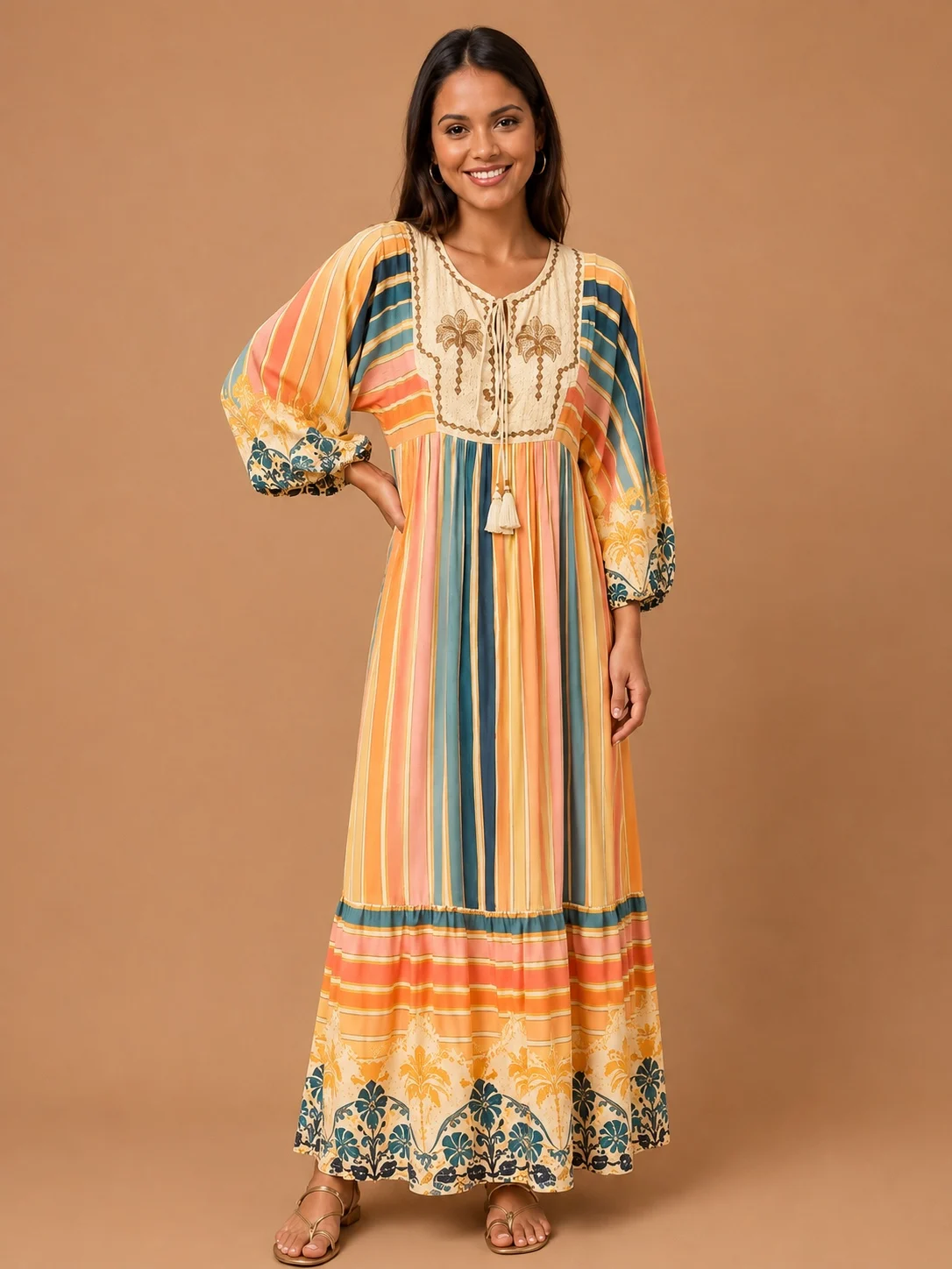 Vestido cropped Deco abacaxi