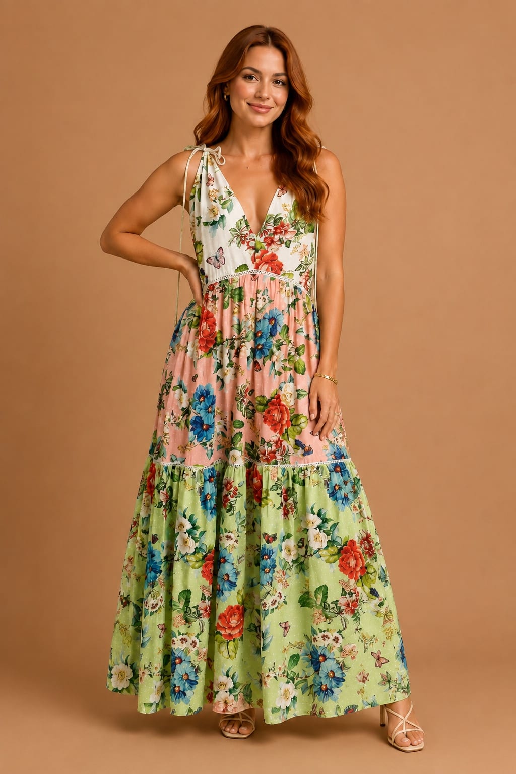 Vestido patch punto