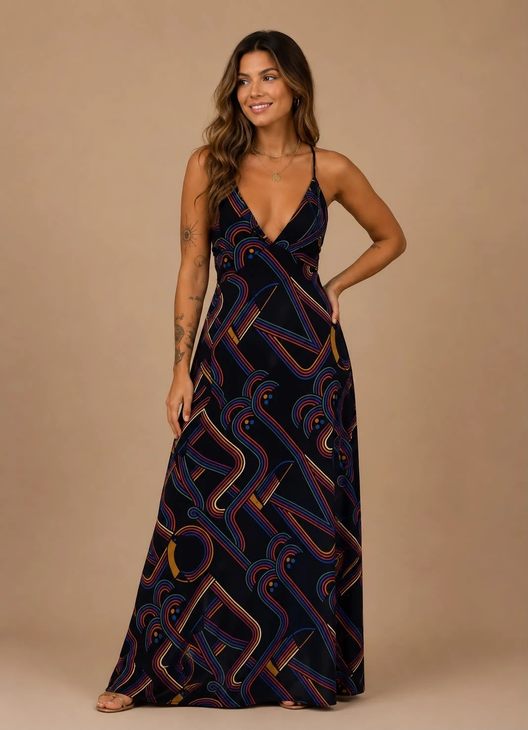 Vestido alcinha logotuca