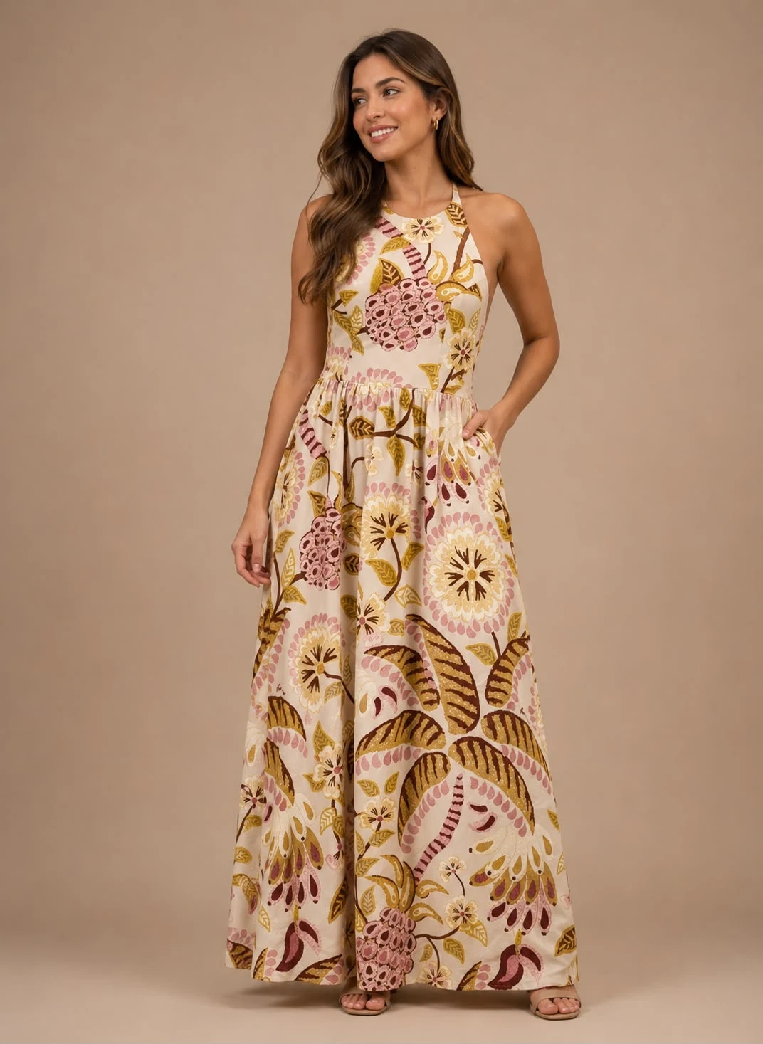 Vestido Brasil artesanal